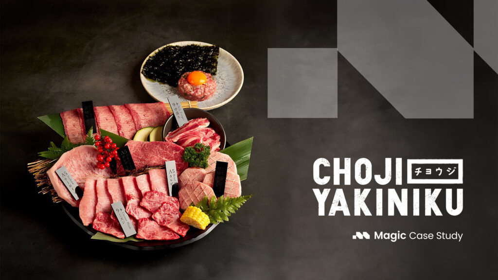 How Magic Webchat helped Choji Yakiniku increase online booking enquiries