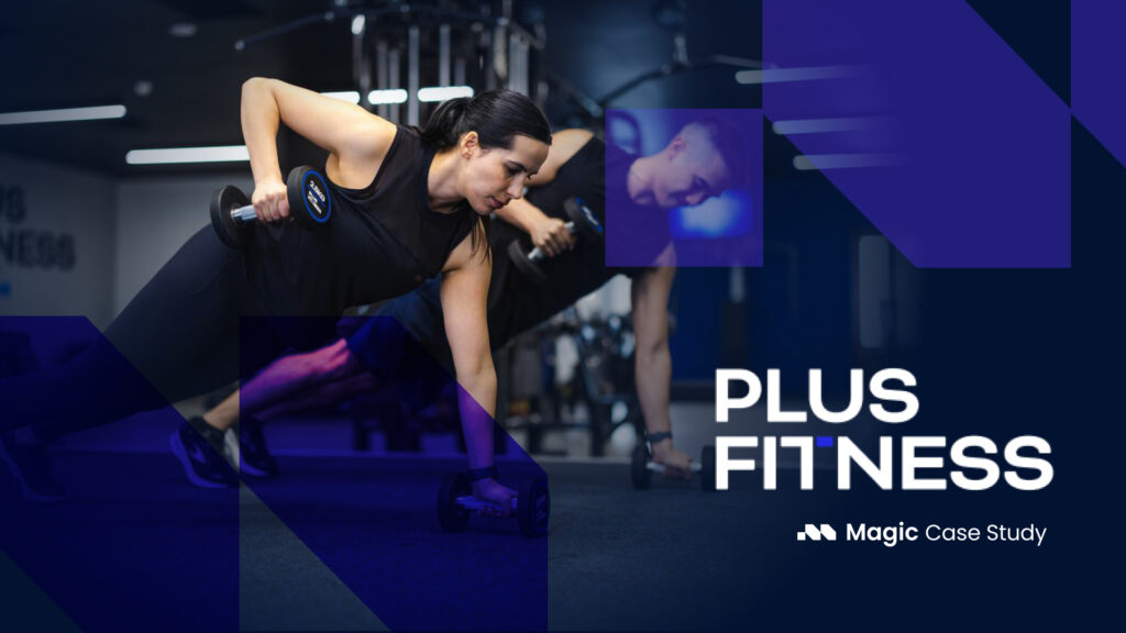 Plus Fitness received over 5k customer reviews with Magic